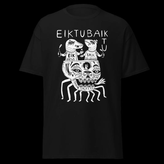 Grupės Eiktubaiktu marškinėliai iš 100% storos medvilnės