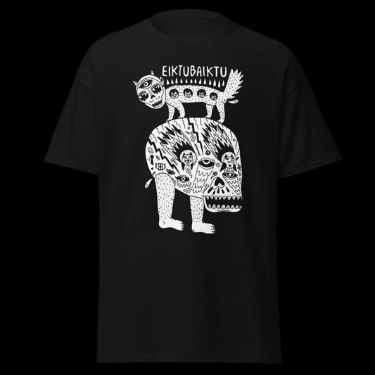 Grupės Eiktubaiktu marškinėliai iš 100% storos medvilnės