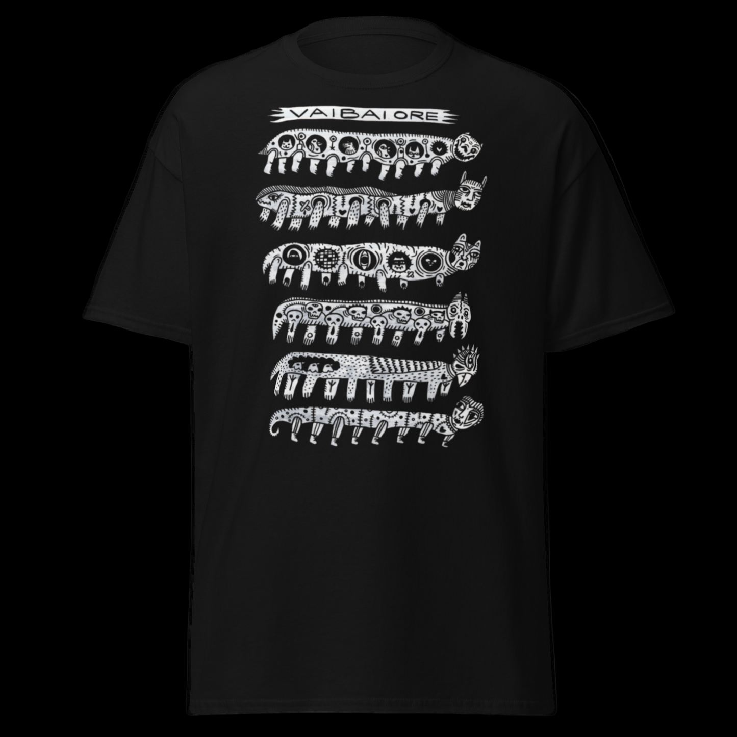 Vaibai Ore marškinėliai iš 100% storos medvilnės