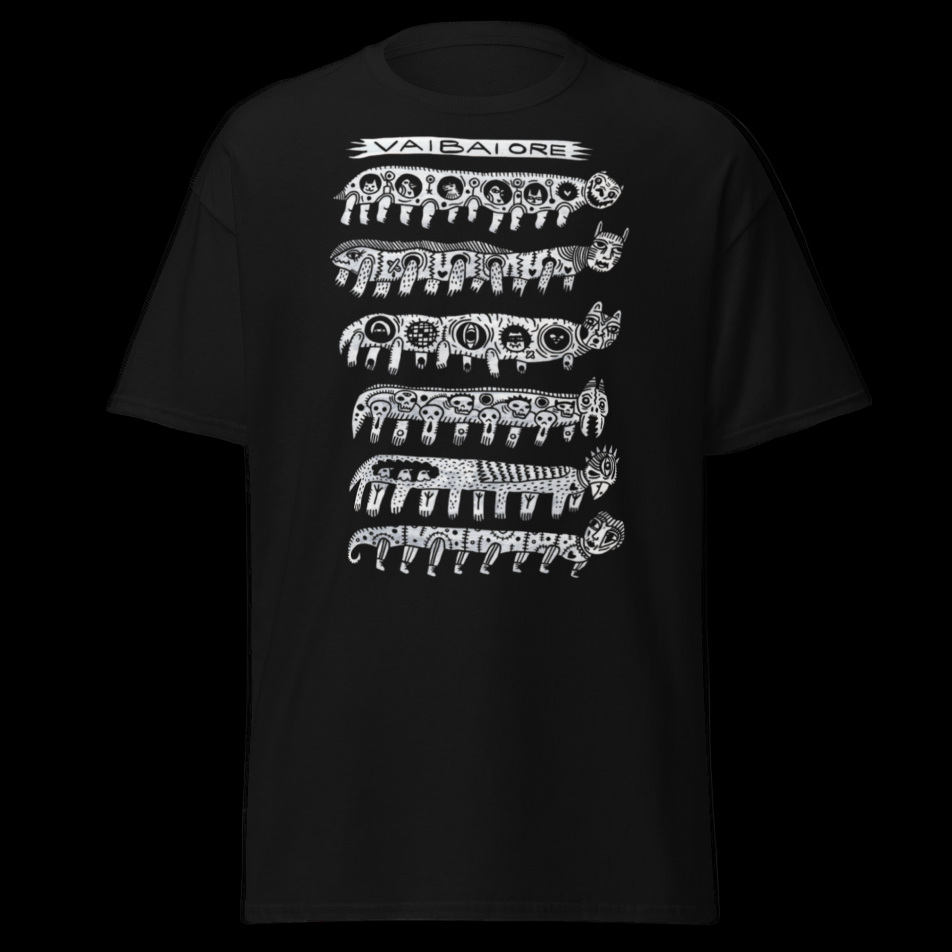 Vaibai Ore marškinėliai iš 100% storos medvilnės