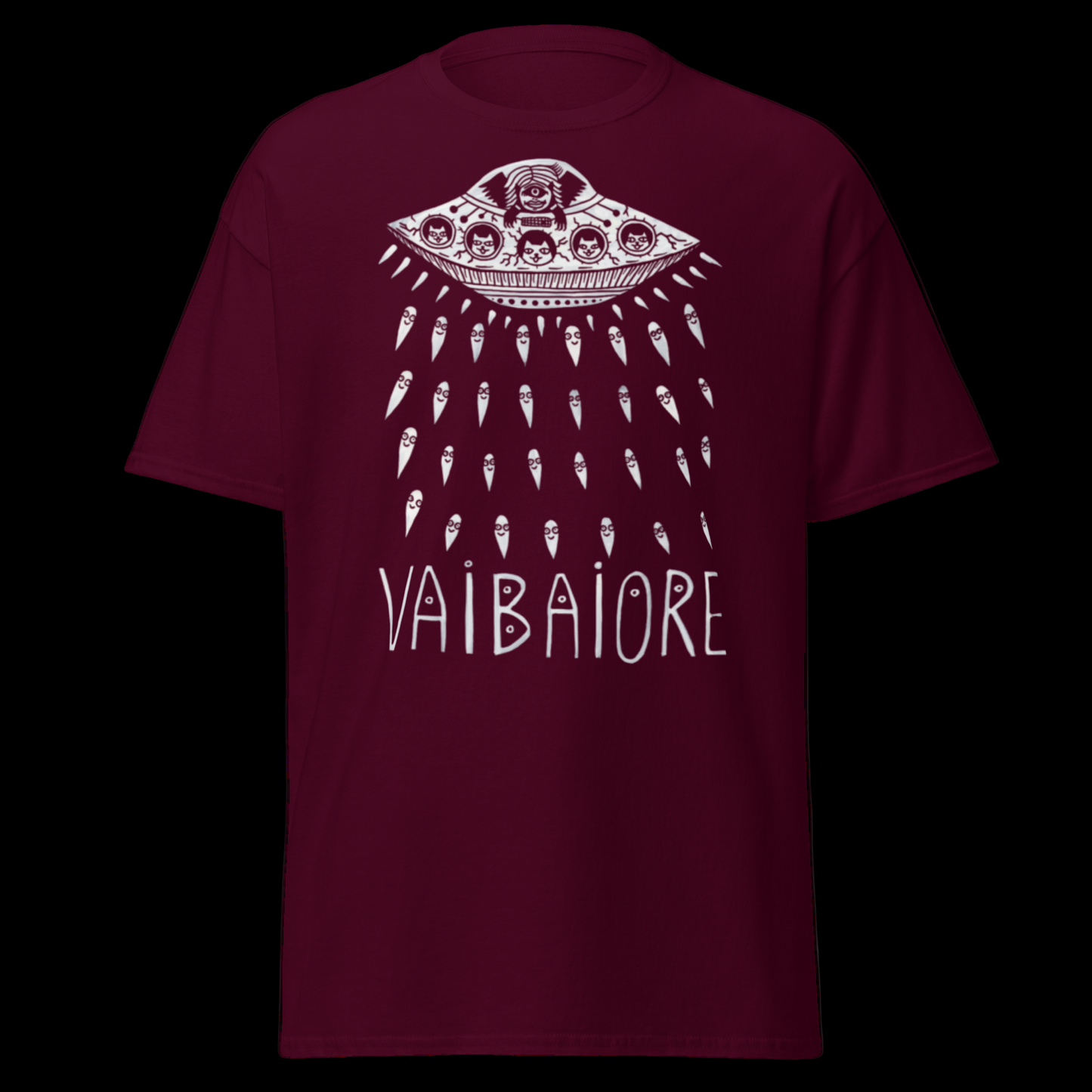 Vaibai Ore marškinėliai iš 100% storos medvilnės