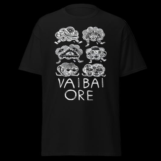 Vaibai Ore marškinėliai iš 100% storos medvilnės