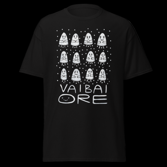 Vaibai Ore marškinėliai iš 100% storos medvilnės